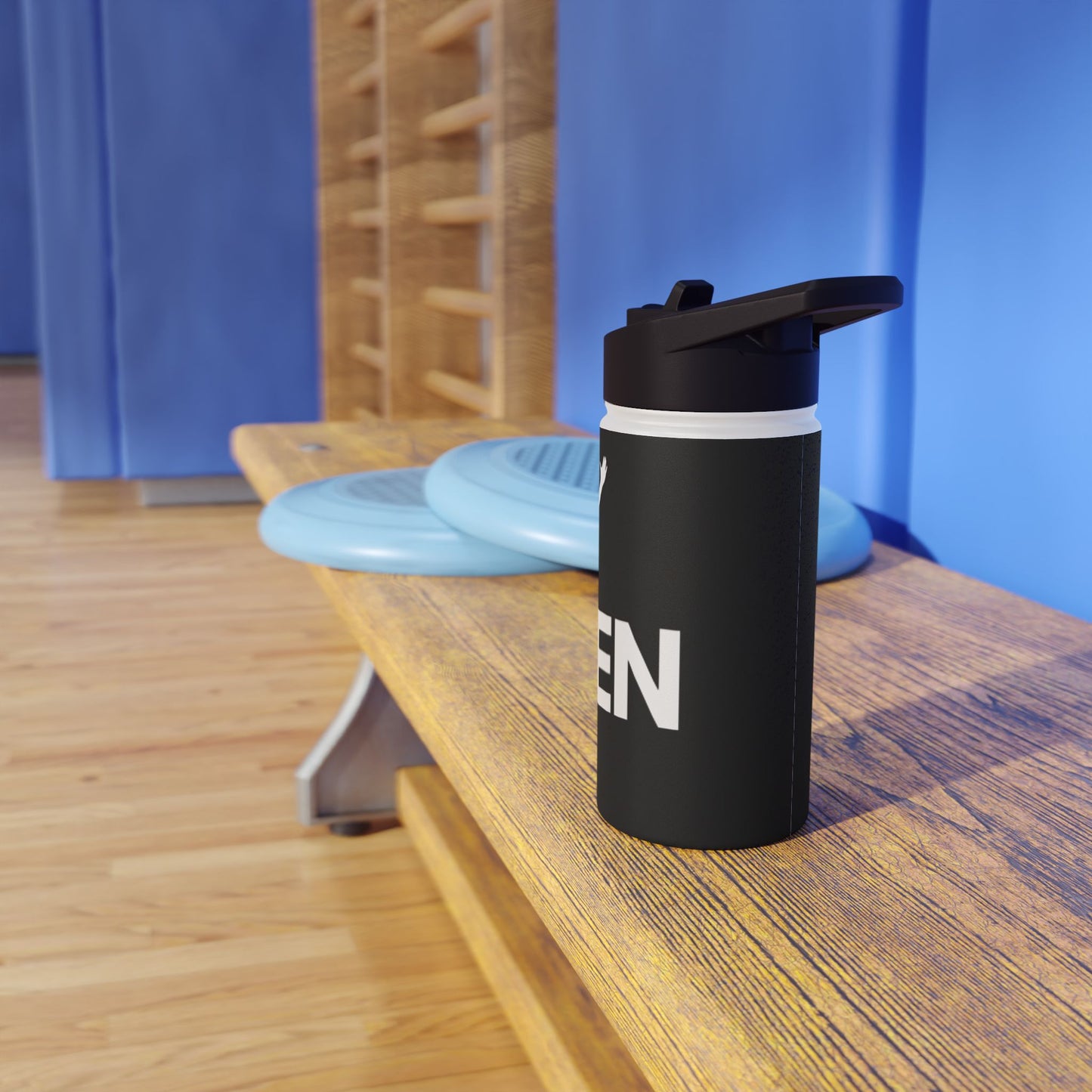 Custom Stainless Steel Sports Water Bottle - Motivational Gift for Athletes, Gym Goers, Outdoor Activities, Eco-Friendly Hydration